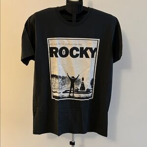 Rocky Black Graphic Tee